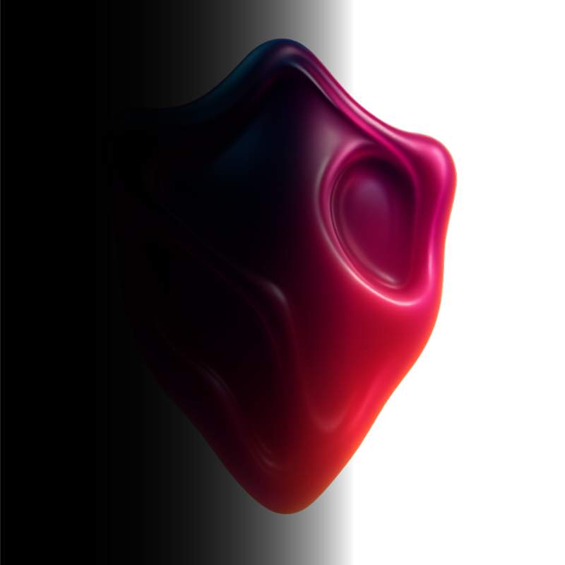 3D shield illustration